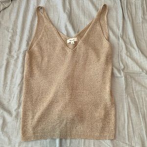 Sweater tank top